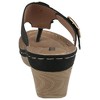 GC Shoes Narbone Flower Comfort Slide Wedge Sandals - 3 of 4