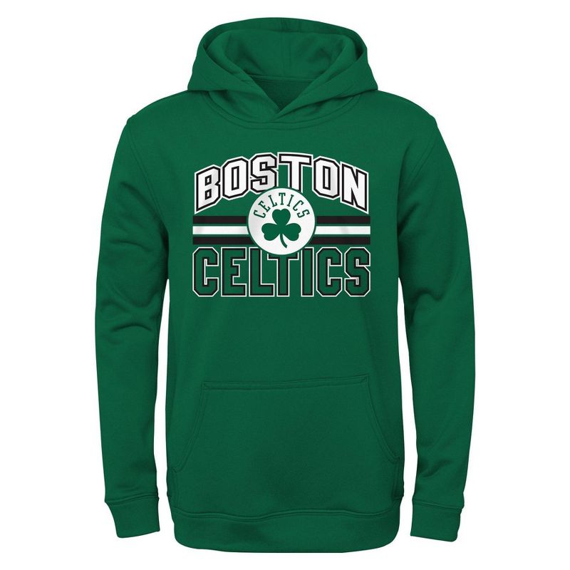 NBA Boston Celtics Youth Poly Hooded Sweatshirt, 1 of 2