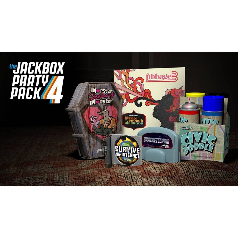The Jackbox Party Pack 4 - Nintendo Switch (Digital), 1 of 8