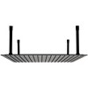 ALFI Matte Black Stainless Steel 24 Inches Square Ultra-Thin Rain Shower Head - 2 of 4