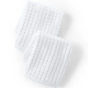 Lands' End Cotton Waffle Towel Set - 1 of 4