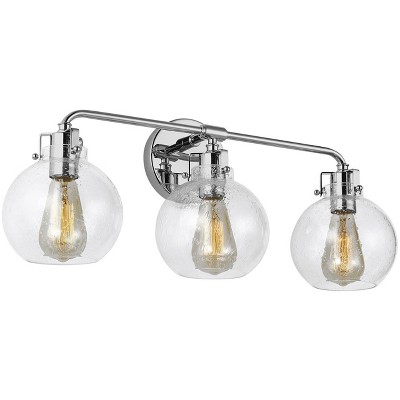 Generation Lighting Clara 24" Wide Chrome 3-Light Bath Light