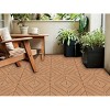 Syemin Carpet Tiles Plastic Composite Deck Tiles 35PCS, Composite Decking Resist Rust for Patios, Balconies, Rooftops, Decks, Brown, 11.8"*11.8"*0.79" - 2 of 4