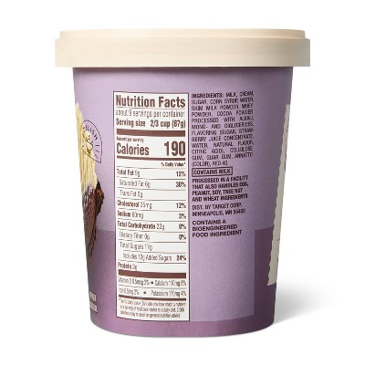Strawberry Chocolate Vanilla Ice Cream - 48 fl oz - Favorite Day™