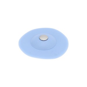 Unique Bargains Drain Strainer Push-Down UFO-Shaped Drain Strainer Silicone 3.94"x3.94" 1 Pc - 1 of 4