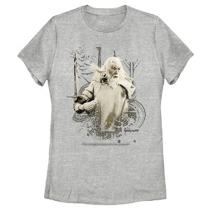 Women's The Lord of the Rings Fellowship of the Ring Gandalf Ready for Battle T-Shirt - 1 of 4