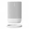 Sonos Move 2 Portable Smart Speaker with 24-Hour Battery Life, Bluetooth, and Wi-Fi (White) - 2 of 4
