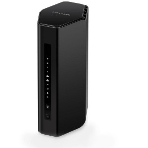 NETGEAR RS300-100NAR Nighthawk RS300 Tri-Band WiFi 7 Router, Wireless Speed Up to 9.3 Gbps, Covers Up to 2500 Sq. Ft., Black - Certified Refurbished - 1 of 4