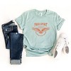 Simply Sage Market Free Spirit Distressed Eagle Short Sleeve Tee - 3 of 4