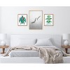 Kate & Laurel All Things Decor (Set of 3) Sylvie Sea Turtle Family and MCM Sea Turtle Framed Canvas Wall Art Set by Various Artists - 3 of 4
