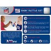 BabyFanatic Wood Rattle 2 Pack - NFL New York Giants Baby Toy Set - 4 of 4