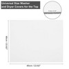 Unique Bargains Washing Machine Dust Cover Pad for Laundry Room Kitchen - 2 of 4