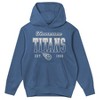 NFL Tennessee Titans Girls' Washed Fleece Hooded Sweatshirt - 2 of 3