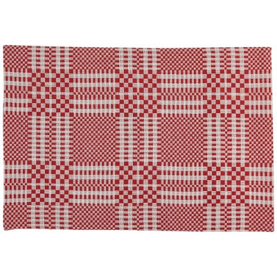 Park Designs Kings Arms Coverlet Placemat Set - Red
