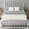 Full/Queen Size Platform Bed Frame with Metal Headboard and Footboard 4 Underbed Storage Drawers - 4 of 4