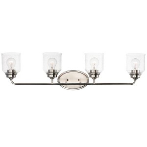 Maxim Lighting Acadia 4 - Light Vanity in  Satin Nickel - 1 of 1