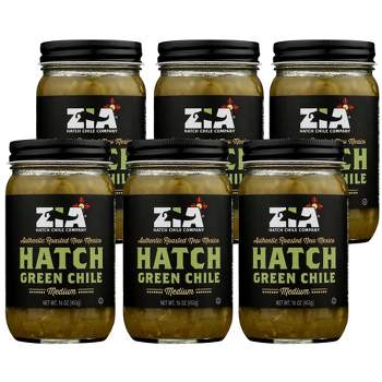 Zia Hatch Chile Company Hatch Green Chile Medium - Case of 6/16 oz