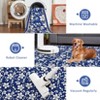 Floral Washable Rugs Kitchen Runners for Hallway Laundry Contemporary Flower Girls Bedroom Rug Non Slip Kids Playroom Carpet - 4 of 4