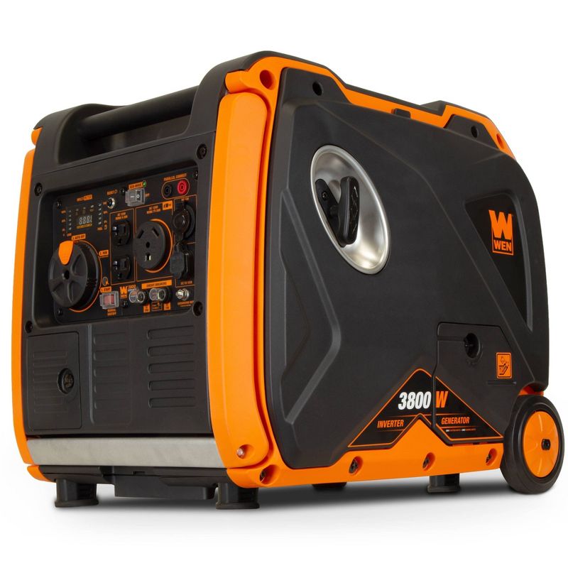 WEN 56380i Quiet 3800-W RV-Ready Portable Inverter Generator with Fuel Shut-Off and Electric Star, 1 of 8