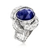 Ross-Simons 6.25 Carat Sapphire Ring in Sterling Silver - 3 of 4