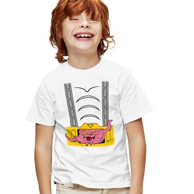 Teenage Mutant Ninja Turtles Krang Suit Kids T Shirt For Youth, White