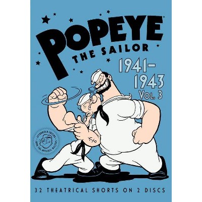 Popeye '40s: Volume 3 1941 - 1943 (DVD)(2019)