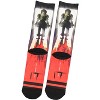 Stephen King IT Pennywise The Clown Blood Spatter Sublimated Crew Socks - 2 of 3