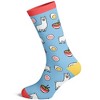 Crazy Dog T-Shirts Women's Llamen Socks Funny Llama Ramen Noodles Takeout Novelty Graphic Footwear - 2 of 4