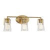 Savoy House Sacremento 3 - Light Vanity in  Satin Nickel - 4 of 4