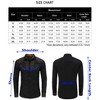 Mens T-Shirt Western Embroidered Long Sleeve Cowboy Button Down Shirt for Men - 4 of 4