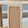 Two by Two Cleveland - Beige Scratching Post Cat Furniture - 22 in. Tall - 3 of 4