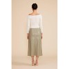 Women's Francisco Midi Skirt - LUCY PARIS - 3 of 4