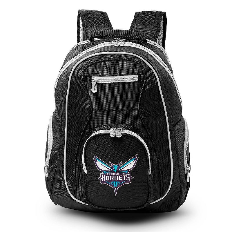 NBA Charlotte Hornets Colored Trim 19&#34; Laptop Backpack, 1 of 5