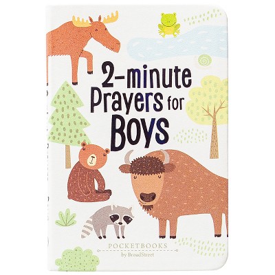 2-Minute Prayers for Boys - by  Broadstreet Publishing Group LLC (Leather Bound)