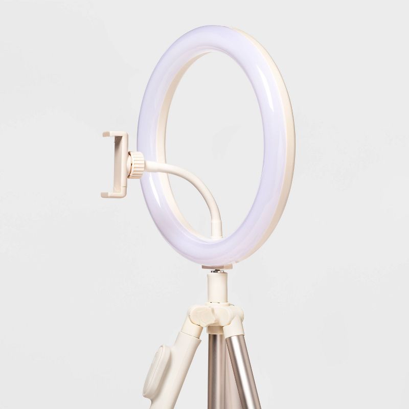 Ring Light with Tripod - heyday&#8482; Stone White, 4 of 11