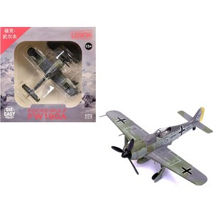 Focke-Wulf Fw 190A Aircraft "Stab/JG 26 Schlageter, France" (1942) German Luftwaffe 1/72 Diecast Model by Legion - 1 of 4