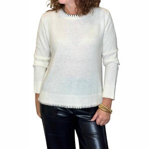 Women's Everyday Blanket Stitch Sweater - Dylan - 1 of 2