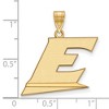 Black Bow Jewelry 14k Yellow Gold Eastern Kentucky Colonels NCAA Large Pendant - 2 of 3
