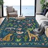 Fulvari Rug,Washable Animal Living Room Rug with Non Slip Design,Soft Low Pile Large Carpet for Bedroom,Dining Room, Farmhouse, Playroom - 3 of 4