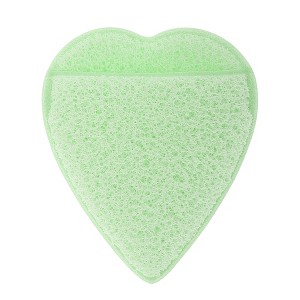 Unique Bargains Reusable Sponge Face Scrubber 3.15"x2.76" 1 Pc - 1 of 4