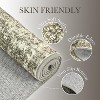 Washable Vintage Area Rug, Low-Pile Soft Faux Wool Carpet with Non-Slip TPR Backing, Stain-Resistant Large Rug for Living Room, Bedroom - 4 of 4