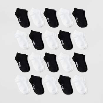 Hanes Toddler Boys' 6pk Pure Comfort With Organic Cotton Solid Ankle Socks  - White/gray 4t-5t : Target