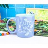 Silver Buffalo Disney Lilo & Stitch "Cute But Cheeky" Wax-Resist Ceramic Mug | Holds 20 Ounces - 4 of 4