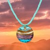 Ross-Simons Italian Multicolored Murano Glass Bead Pendant Necklace With 18kt Gold Over Sterling - 4 of 4