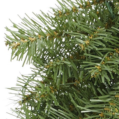 24-Inch Green Pine Artificial Christmas Wreath for Front Door