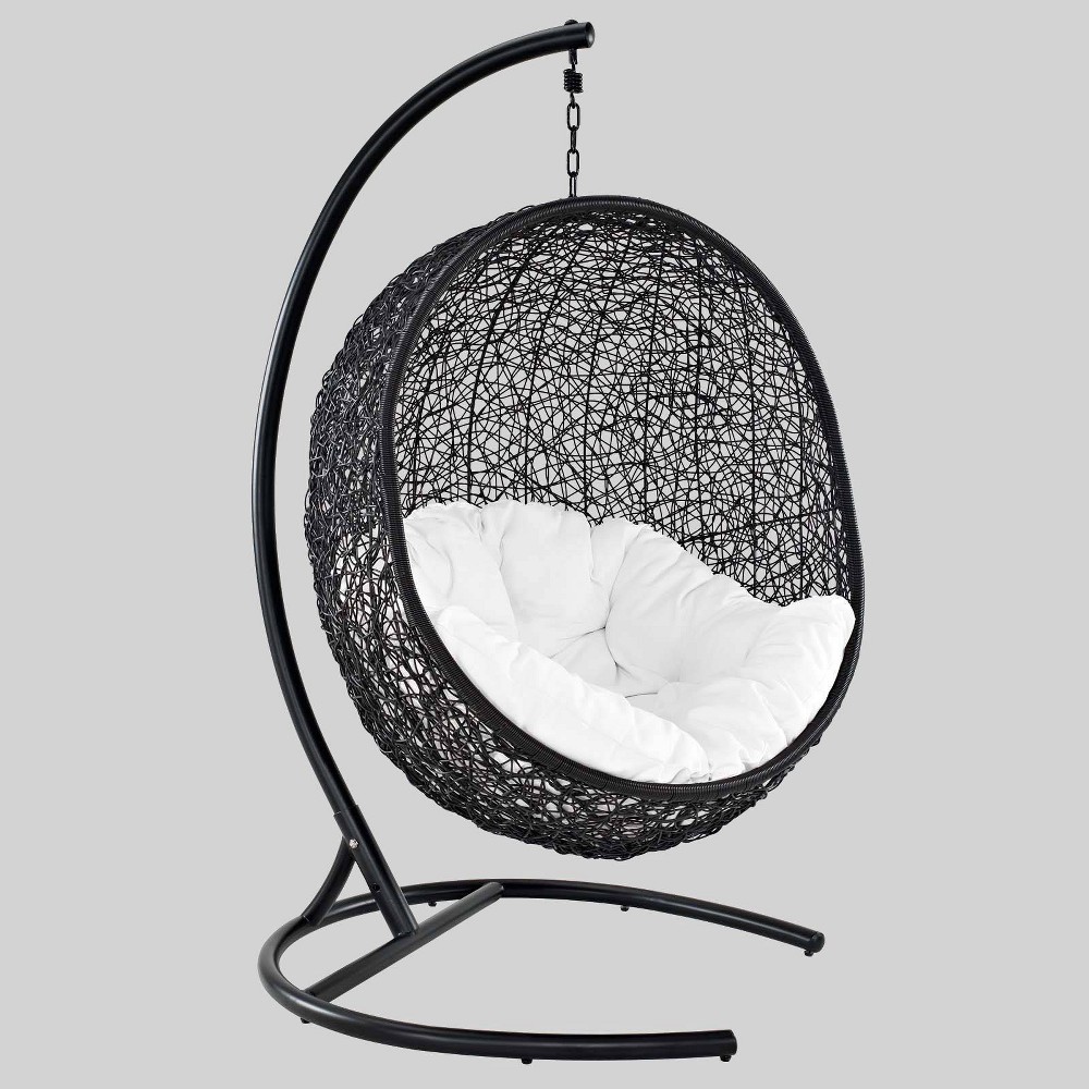 Encase Swing Outdoor Patio Lounge Chair – White – Modway  – For the Patio​