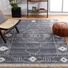 Kilim With Fringes KLM763 Flat weave Rugs - Safavieh - 2 of 4