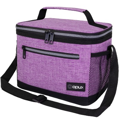 Opux Insulated Lunch Box Men Women, Large Soft Cooler Bag Work School  Picnic, Leakproof Tote Shoulder Strap Kid Adult (black, Medium) : Target