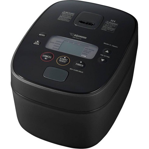 Zojirushi 5.5 cup Induction Heating Rice Cooker and Warmer Black NW-QAC10: Stainless Steel, BPA-Free, 12 Settings - image 1 of 4