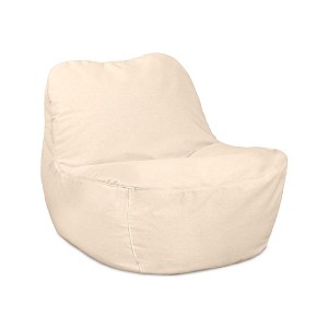 Big Joe Luft Lightweight Outdoor Patio Chair, Premium Sunbrella Fabric, ComfortFlow Bean Filling - 1 of 4
